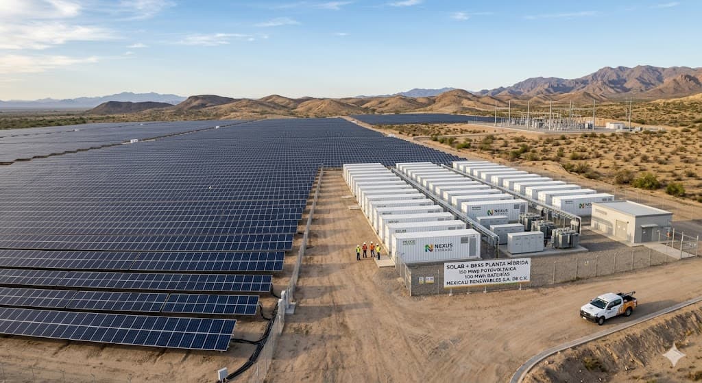 150 MWp Solar + 100 MWh BESS, Sonora